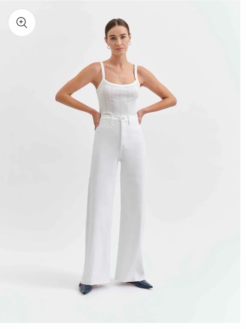 Daze Denim Far Out wide leg jeans